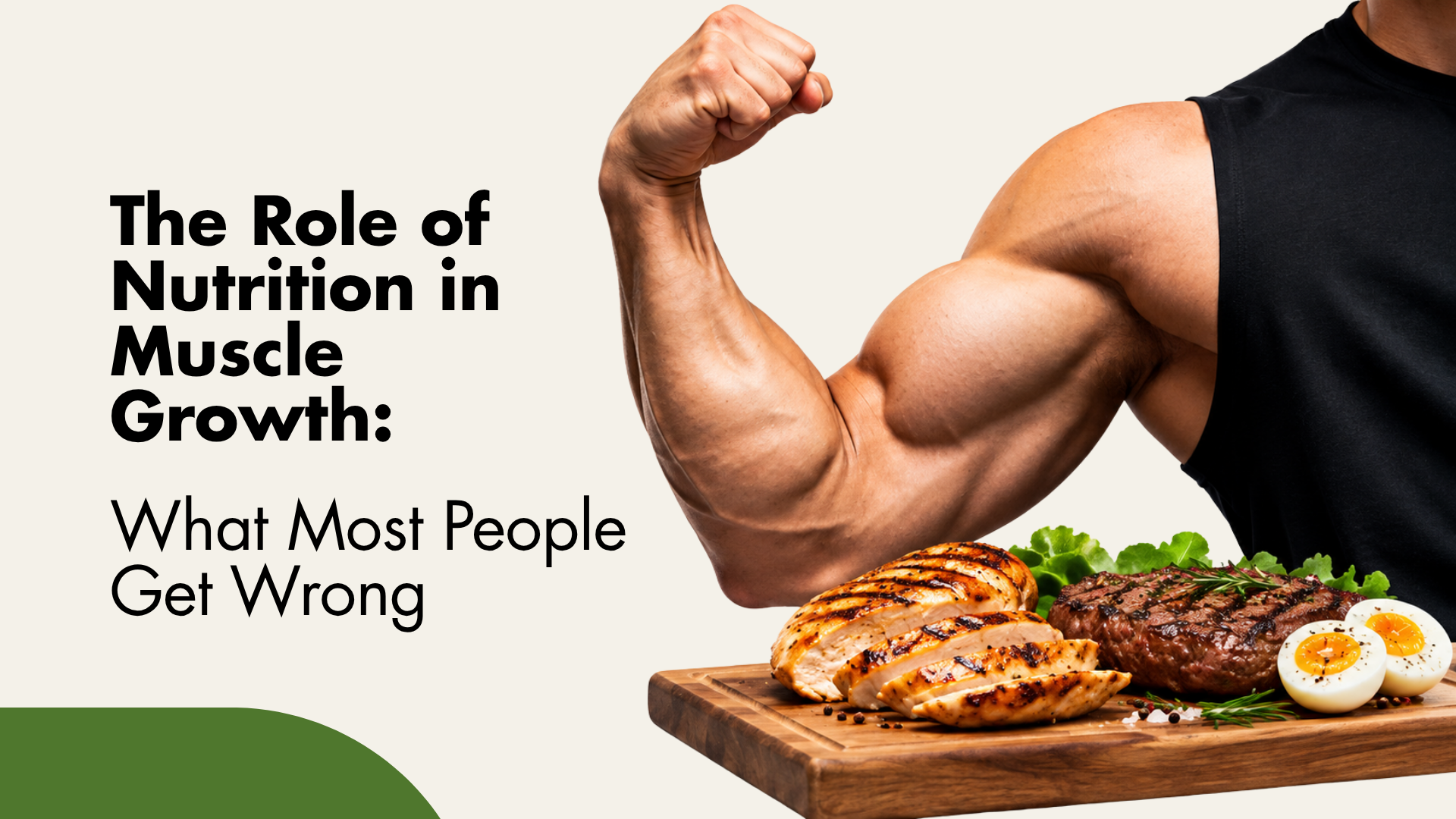 The Role of Nutrition in Muscle Growth: What Most People Get Wrong